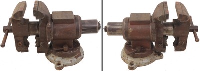 Unmarked: Massive Double Jaw Bench Vise