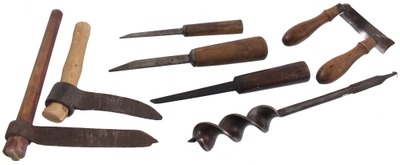 Assorted Makers: Lot Of Clean & Usabl Edge Tools