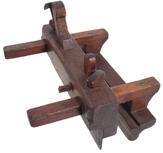 William Woodward, Taunton, Massachusetts: Early Screw Lock Arm Plow Plane