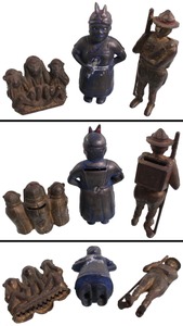 Assorted Makers: Three Figural Type Still Banks