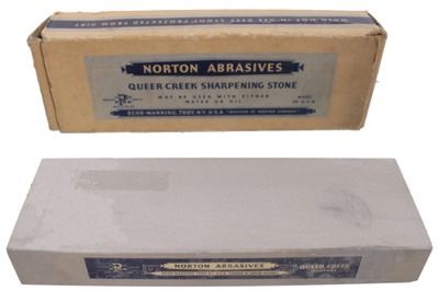 Behr-Manning, Troy, New York: "Queer Creek" Sharpening Stone