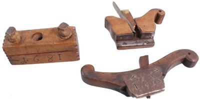 Unmarked: Three Early Type Woodworking Tools