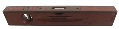 Henry Disston & Sons, Philadelphia, Pennsylvania, No. 60: Brass Bound Mahogany Level