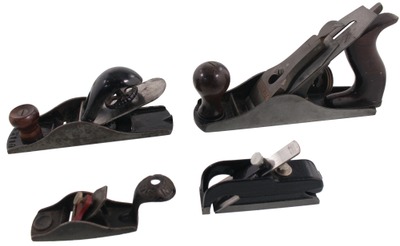 Stanley Rule & Level: Four Clean & Usable Woodworking Planes
