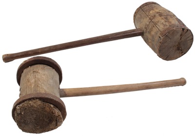 Unmarked: Pair Of Clean & Sound Circus Mallets