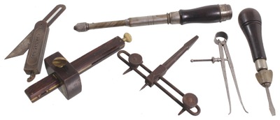 Assorted Makers: Lot Of Sound & Usabl Woodworking Tools