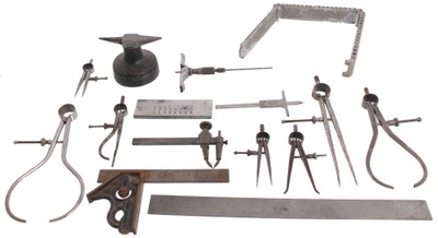 Assorted Makers: Lot Of Assorted Machinists' Tool