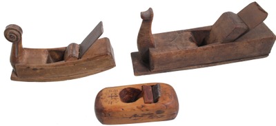 Unmarked: Three Early European Wooden Planes