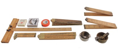 Assorted Makers: Lot Of Assorted Measuring Tools