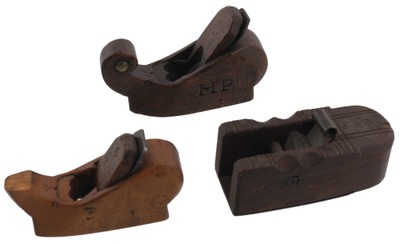 Unmarked: Three Small Size Woodworking Planes