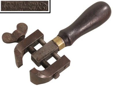 Standard Tool Company, Athol, Massachusetts: Rare Screw Adjust Hand Vise
