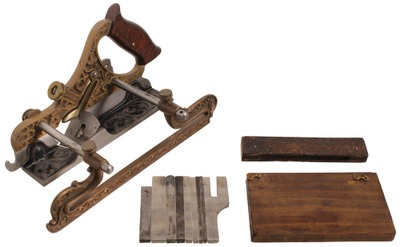 Stanley Rule & Level, No. 42: Miller Patent Plow Woodworking Plane