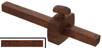C.F. Bulkley & Company, Saybrook, Connecticut: Uncommon Planemkr Mkd. Marking Gauge