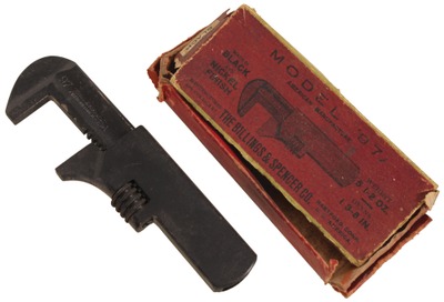 Billings & Spencer Company, Hartford, Connecticut, No. 97: Bicycle Monkey Wrench