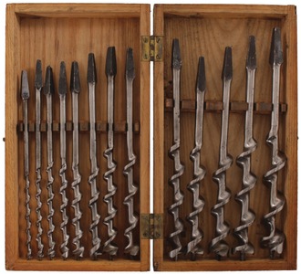 James Swan Company, Seymour, Connecticut: Graduated Set Of Auger Bits