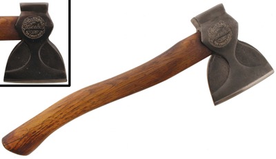 Buhl Sons Company, Detroit,   Michigan: Embossed Type Hewing Hatchet