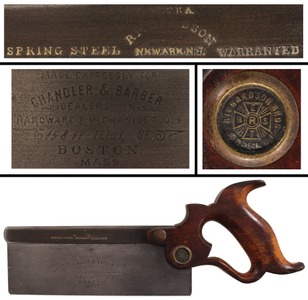 Richardson Brothers, Newark, New Jersey: Extra Clean 8" Dovetail Saw