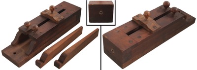 Unmarked: Early Mahogany Body Doweling Jig