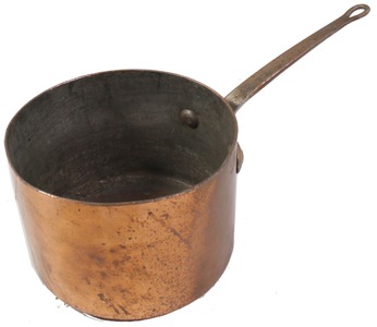 Heinrichs Co., Joseph/New York, N: 10" Diameter Solid Copper Cooking Pot