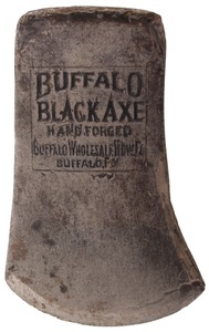 Buffalo Wholesale Hardware Company: "Buffalo Black" Axe