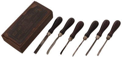 Millers Falls Company, Millers Falls, Massachusetts: Set Of Gentleman's Carving Tools