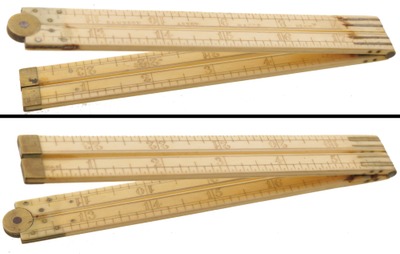 Sampson Aston Maker: Two-Foot, Four-Fold Folding Rule
