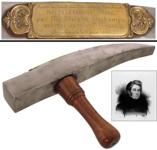 Adolphe Deschamps: Presentation French Mason's Hammer