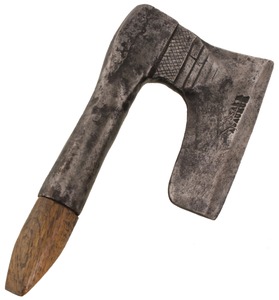 Illegible Imprint: Early Single Bevel Hewing Axe