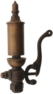 Unmarked: Small Size Brass Steam Whistle