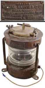 William Harvie & Company, Ltd., Birmingham, England: High Intensity Nautical Lamp