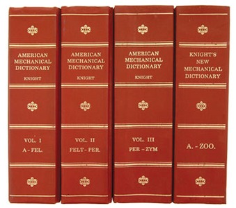 Edward H. Knight: American Mechanical Dictionary Book