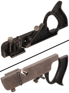 Stanley Rule & Level, No. 39: 5/8" Width Cast Iro Dado Plane