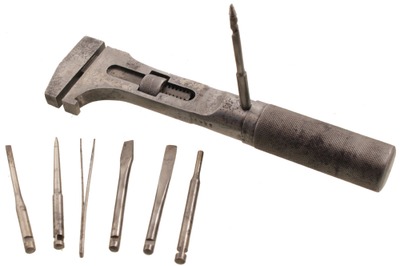 Unmarked: Most Unus. German WrenchTool Handle