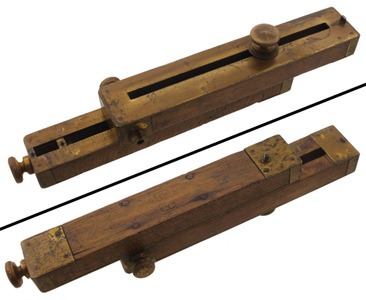 A.A. Welsh, Allegany, Pennsylvania: Early Patent Marking Gauge