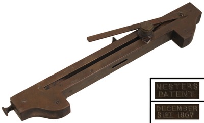 John Nester, Portland, Oregon: "Nester's Patent" Marking Gauge