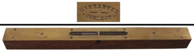 Negretti & Zambra, London, England: Extra Clean 15" Rosewood Level
