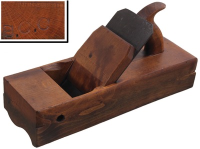 P.H. Manchester, Providence, Rhode Island: Massive 4" Iron Cornice Mldg. Plane