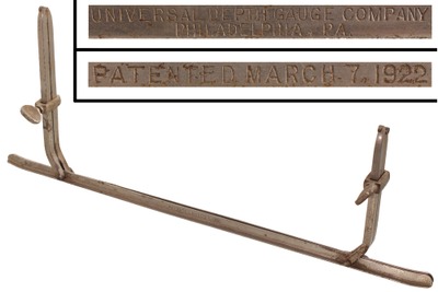 Universal Depth Gauge Company, Philadelphia, Pennsylvania: Flynn's Patent Hand Saw Depth Gauge