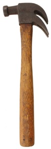 Double Claw Hammer Company (ummarked): Patented Double Claw Hammer