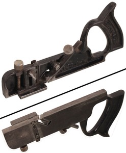 Stanley Rule & Level, No. 39: 1/2" Width Cast Iro Dado Plane
