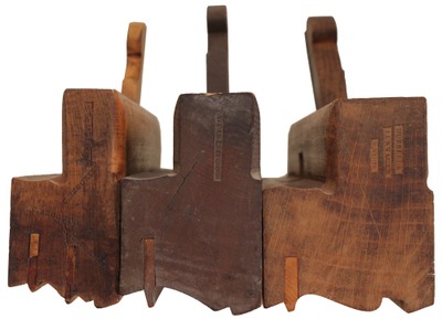 Assorted Makers: Three Clean Complex Molding Plane