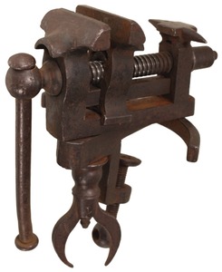 Assorted Makers: 18th Century Europea Bench Vise