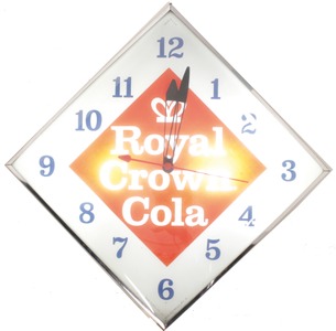 Royal Crown Cola, Columbus, Georgia: Ca. 1960's Advertising Clock