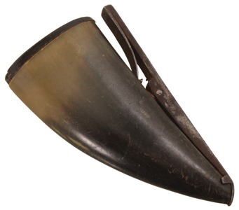 Unmarked: Early Horn Powder Or Shot Dispenser