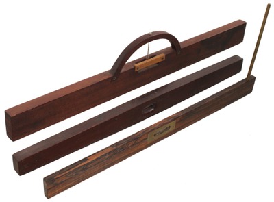 Assorted Makers: Three Spec. Purp. Exotic Wood Level
