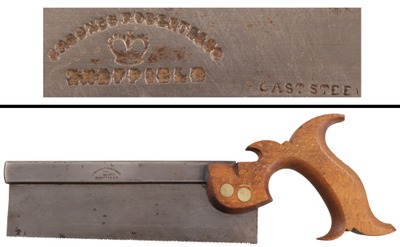 Crookes, Roberts & Company, Sheffield, England: Extra Clean 8" Dovetail Saw