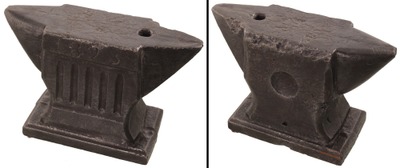 Unmarked: Fancy Fluted Side Dbl. Horn Anvil