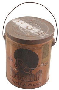B. Leidersdorf Company, Milwaukee, Wisconsin: Early Decorated Tobacco Tin