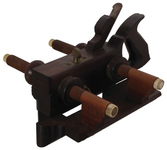 Ohio Tool Company (Unmarked), No. 104: Handled Rosewood Plow Plane