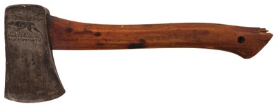 Shapleigh Hardware Company, St. Louis, Missouri: "For Sportsmen" Embossed Camp Axe